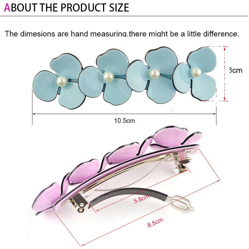 Женские аксессуары для волос, высокое качество, милый жемчуг, акрил, цветок, заколка для волос, Винтажная заколка для волос для девочек
