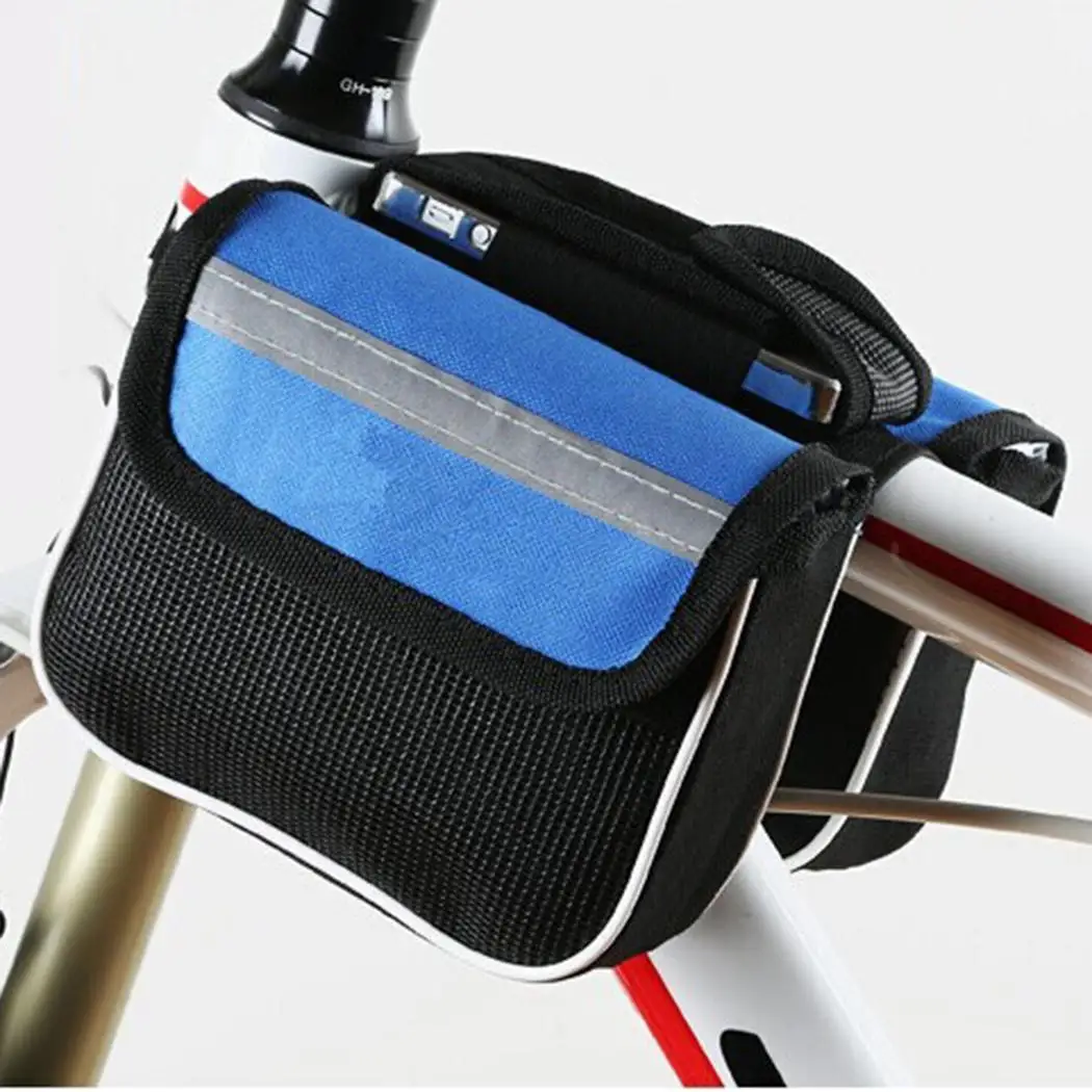 Bike bag Bike Waterproof Storage Cycling Bicycle Bags Front Tube Frame Bag Bike accessories Large Capacity Waterproof