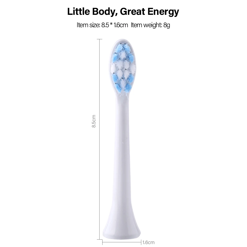 2 шт сменные насадки для зубных щеток, насадки для чистки зубных щеток для BAIR Xiaomi Soocare, электрическая звуковая зубная щетка, горячая Распродажа