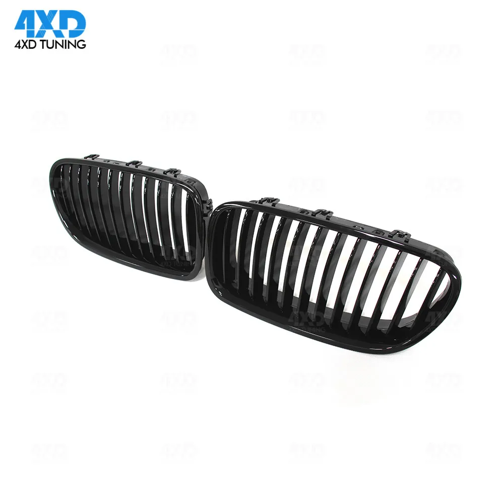 buy F10 Grille Gloss Black For BMW M5 F10 F07 GT Carbon Fiber amp;Plastic Front Bumper Front Grille Single Slat 2010 2016 2017 2018 2019