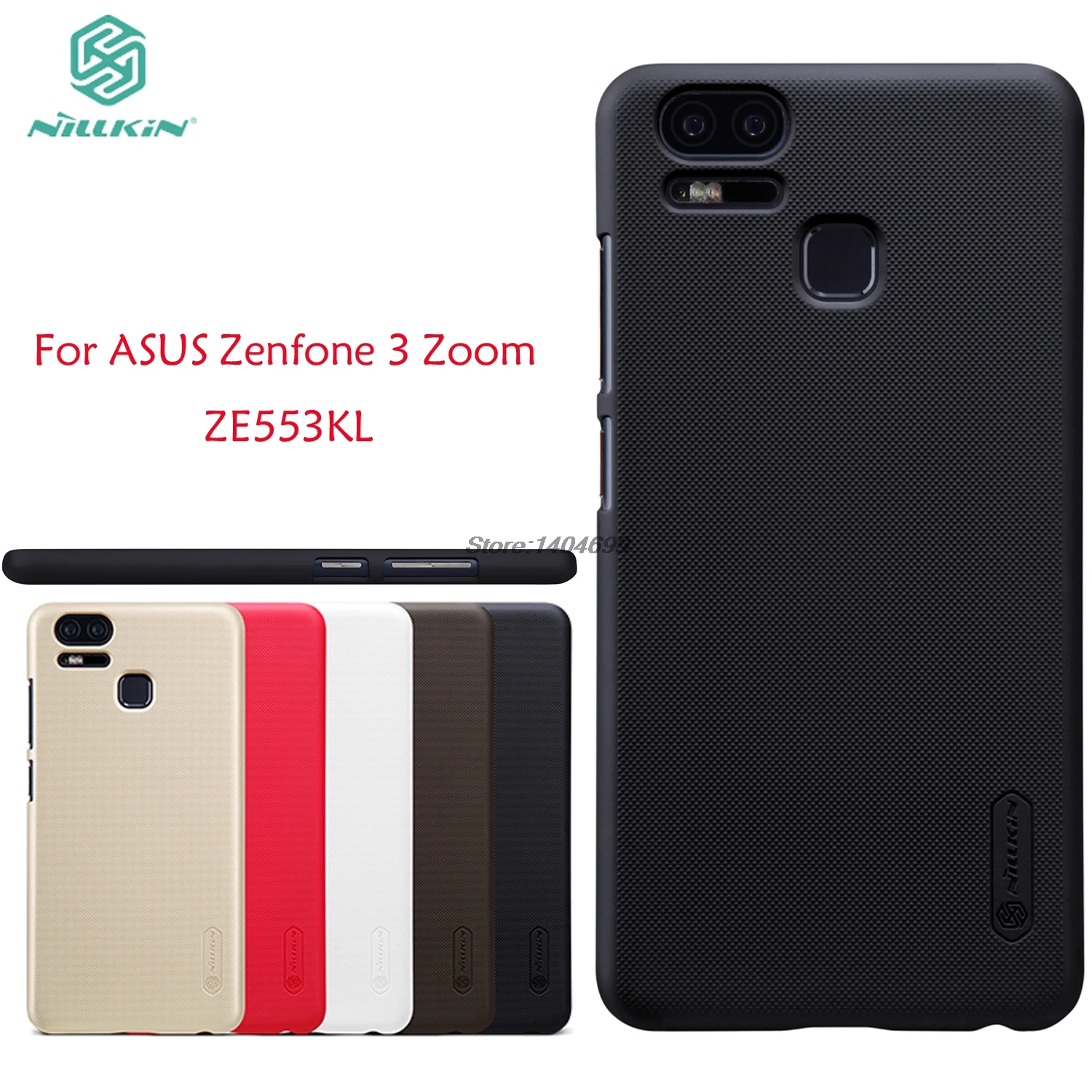 sFor ASUS Zenfone 3 Zoom ZE553KL Case Nillkin Frosted Shield Hard Armor PC Back Cover Case For ZE553KL Gift Screen Protector sFor ASUS Zenfone 3 Zoom ZE553KL Case Nillkin Frosted Shield Hard Armor PC Back Cover Case For ZE553KL Gift Screen Protector