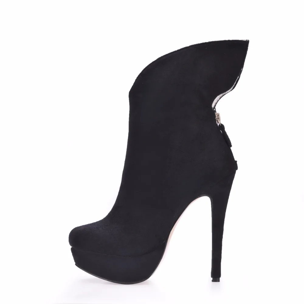 

2019 Ankle Boots For Bota Feminina Botas Mujer Fashion Spring Autumn Thin High Heels Ankle Boots Sexy Shoes For 3463bt-d123