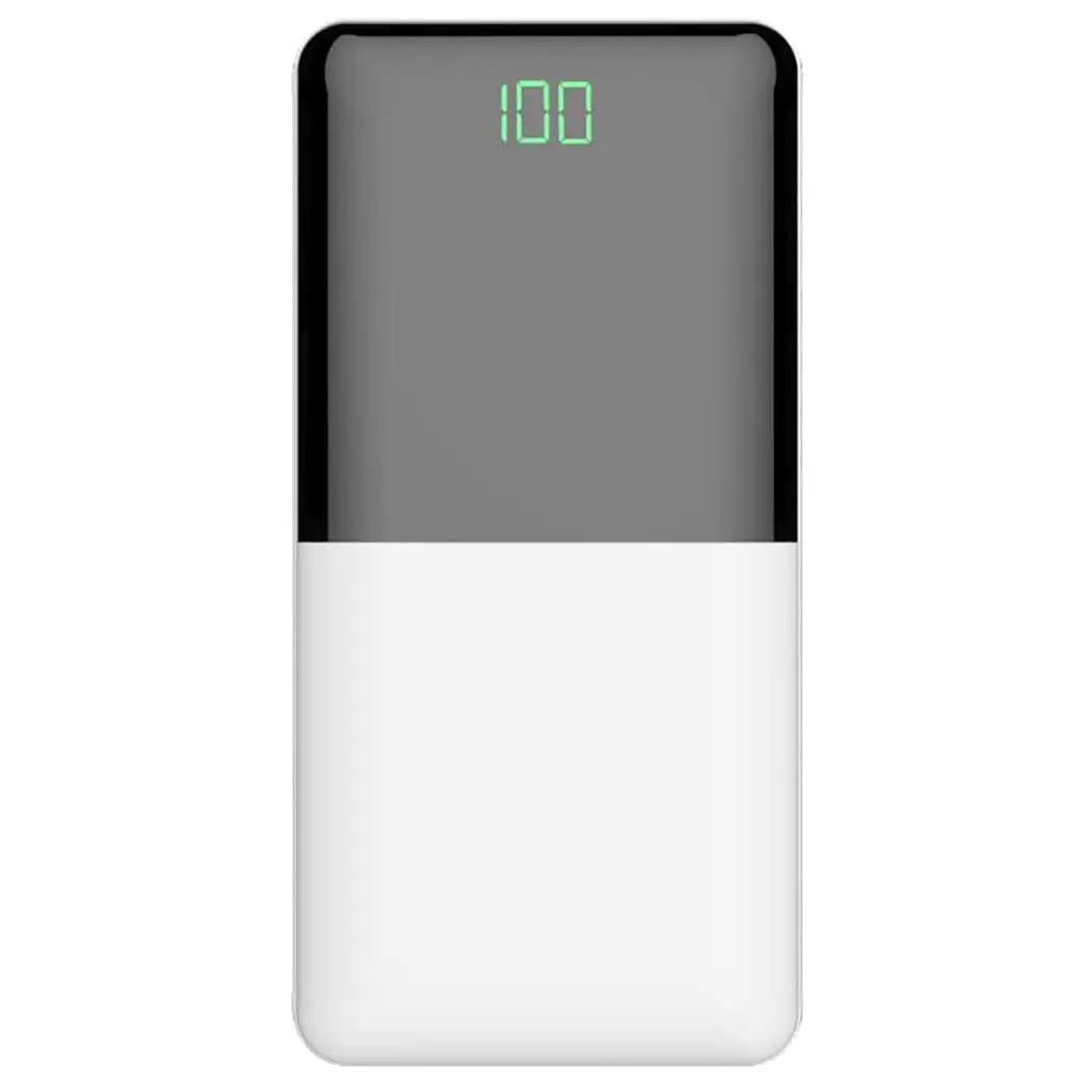 

LCD Power Bank Portable Dual USB General Light weight, compact size Mobile Casual Phone External Battery Charger
