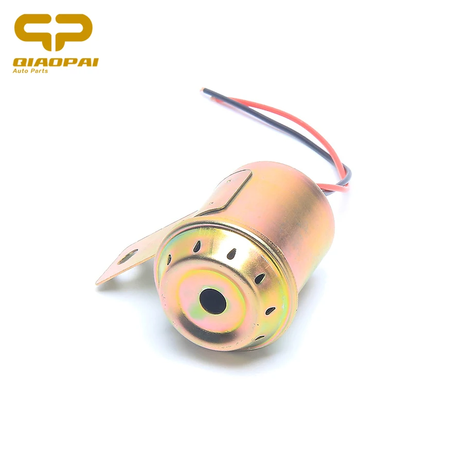 

Motorcycle tricycle universal durable portable 12V/24V105DB metal gold backup reverse alarm horn stable speaker CE certification