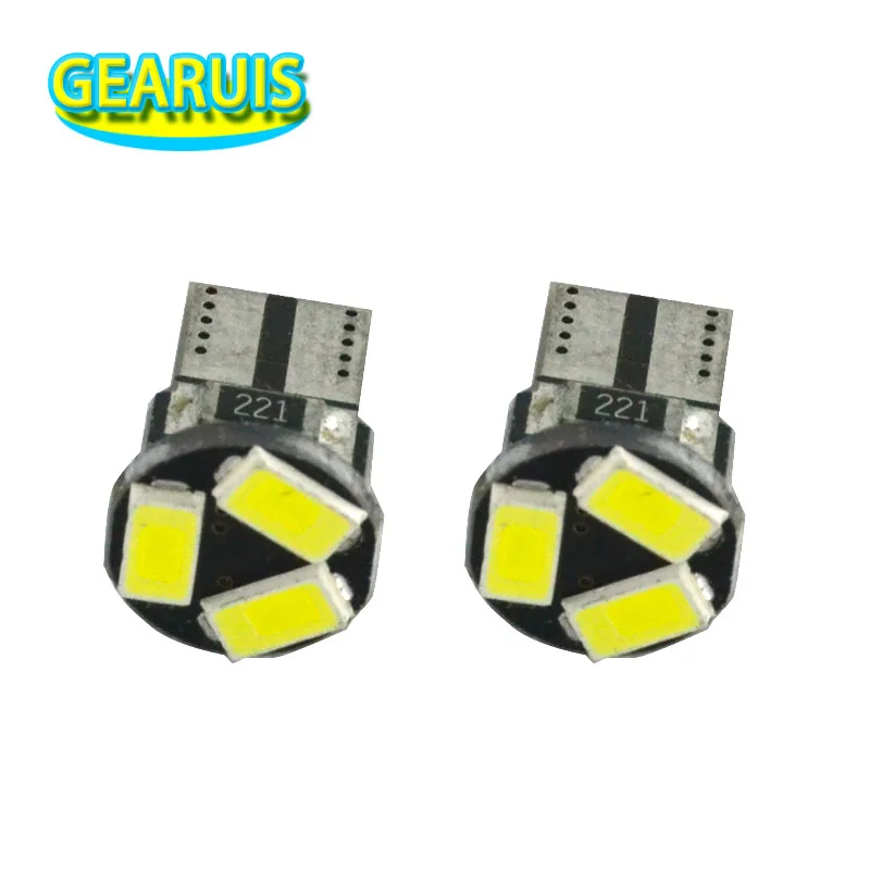 

100 шт. Автомобильный светодиодный T10 PCB 5630 5730 0.12A 3 SMD W5W 194 168 Автомобильная боковая клиновидная лампа зазор лампы инструмент лампы синий белый 12 В