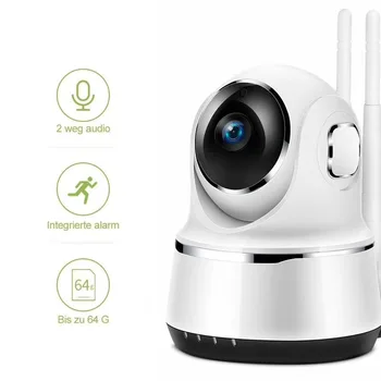 

Pengbo Baby Monitor 1080P Wifi IP Camera Nightvision Two Way Audio Motion Detection Remote Access Home Security Camera