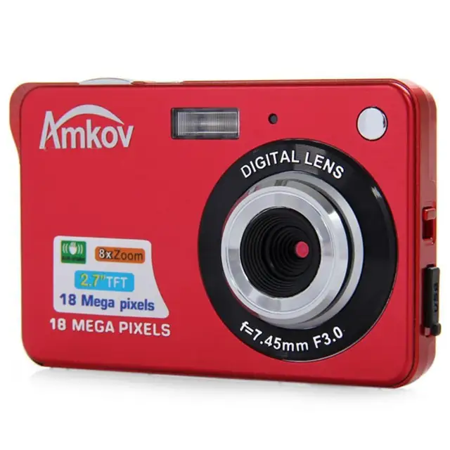 Ultra Thin Digital Camera 5 Megapixel Mini HD Shooting Camera Portable