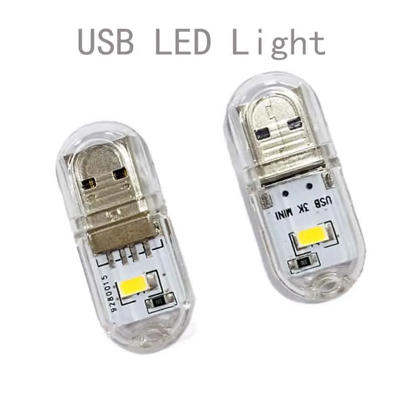 

USB New Gadgets Mini Portable Bright LED Night Light USB Lamp Reading Light For PC Laptops Computer Mobile Power Camping Lamp