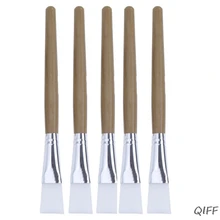 5 шт./компл. лицевая маска для глаз Применение мягкая кисть для маски лечение косметический Красота Женская кисточка Набор ручек, тени для глаз, пудра, профессиональные инструменты