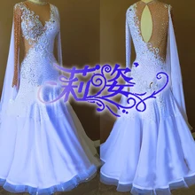 Изысканный бальный вальс, танцевальный вальс jurken voor stijldansen, вальс foxtrot, бальный вальс jurken