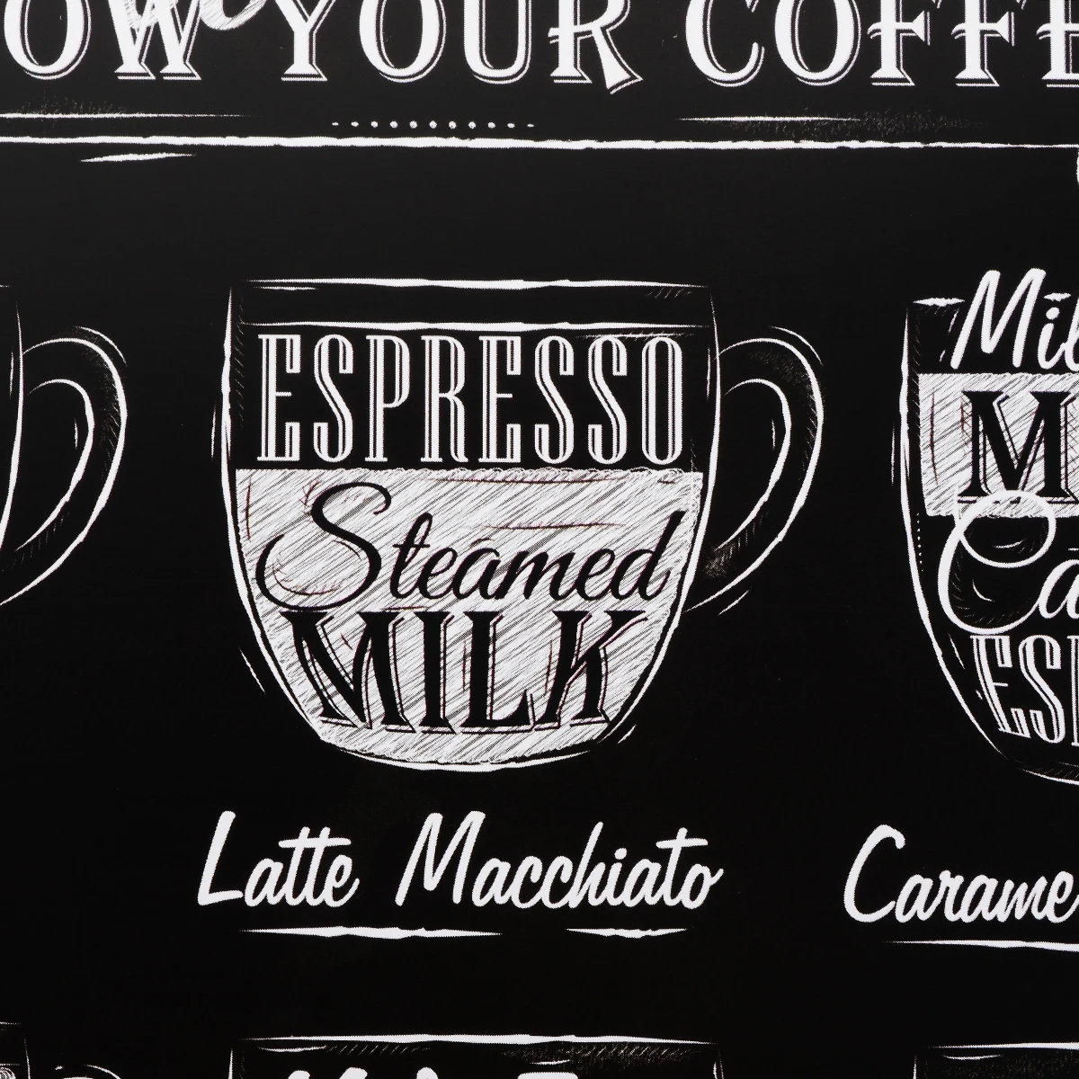 New Retro Coffee Menu Tin Sign Poster Metal Vintage Art Menu Poster Fashion  Bar Pub Cafe Wall Sign Cared Home Decor