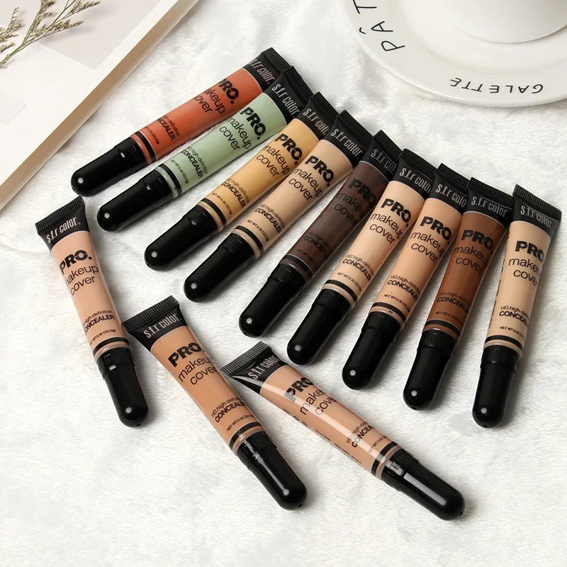 

Brand Makeup Face Liquid Concealer Base Foundation Moisturizer Scar Cover Dark Circle Pores Invisible Cosmetics