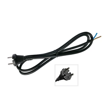 

1pcs 2 metre 0.75mm2 16A 250V Round 2pin AC EU Male Electrical Plug
