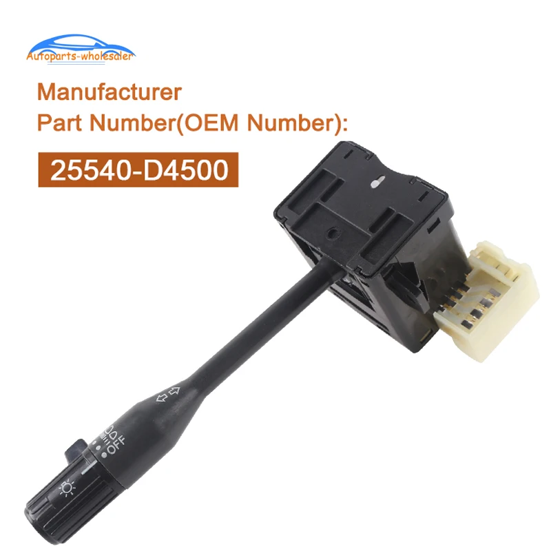 

OEM 25540-D4500 25540D4500 For NISSAN Navara Pick Terrano Turn signal switch Car