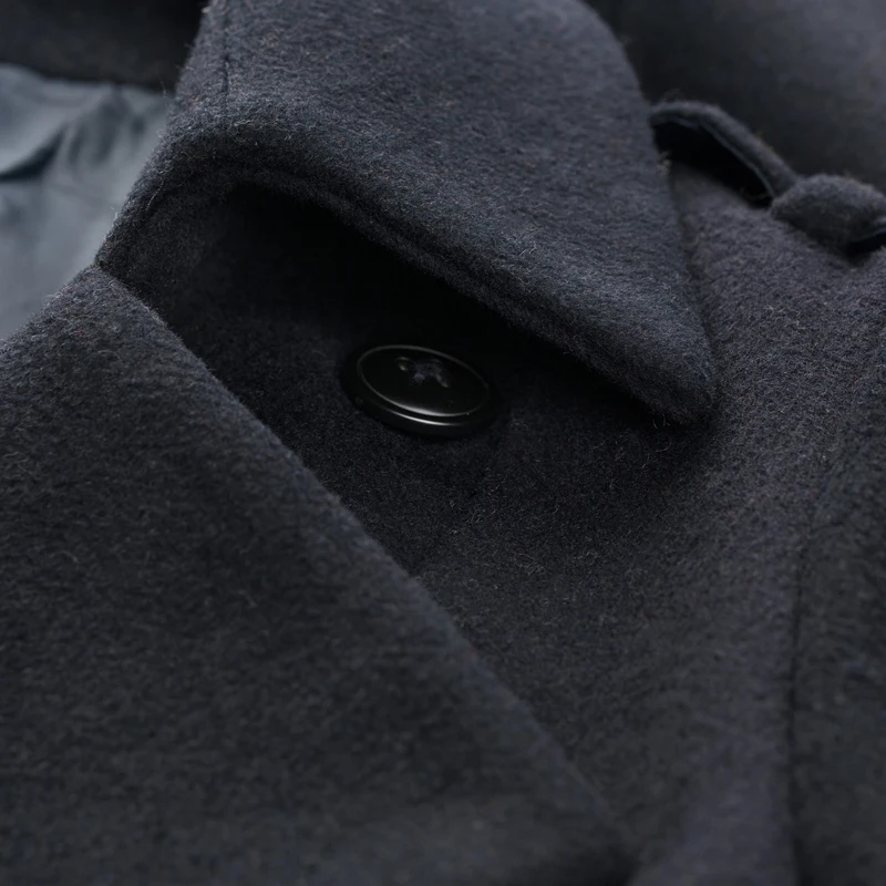 ARTKA осенне-зимнее элегантное удлиненное шерстяное пальто с регулируемым поясом FA10273D