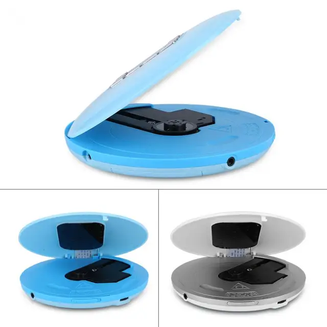 VBESTLIFE LCD Portable AUX CD Player + Headphone for MP3/CD/CD-R/CD-RW Disk 2018 new style CD Players