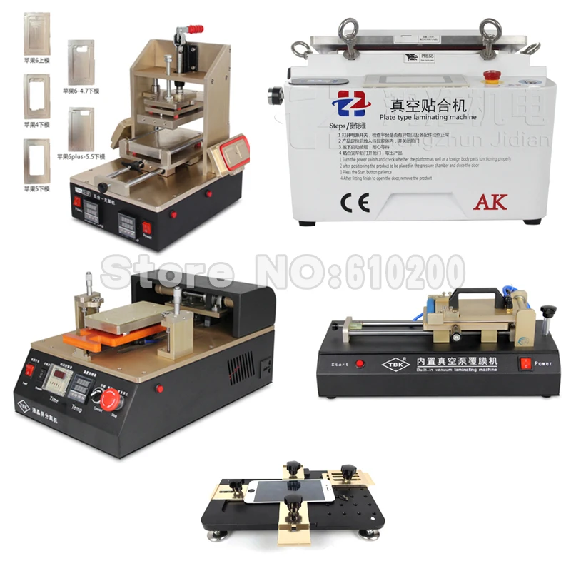 

NEW Full Kit LCD Refurbish Machine LCD Repair Machine KA OCA Lamination Machine Vacuum LCD Separator Machine