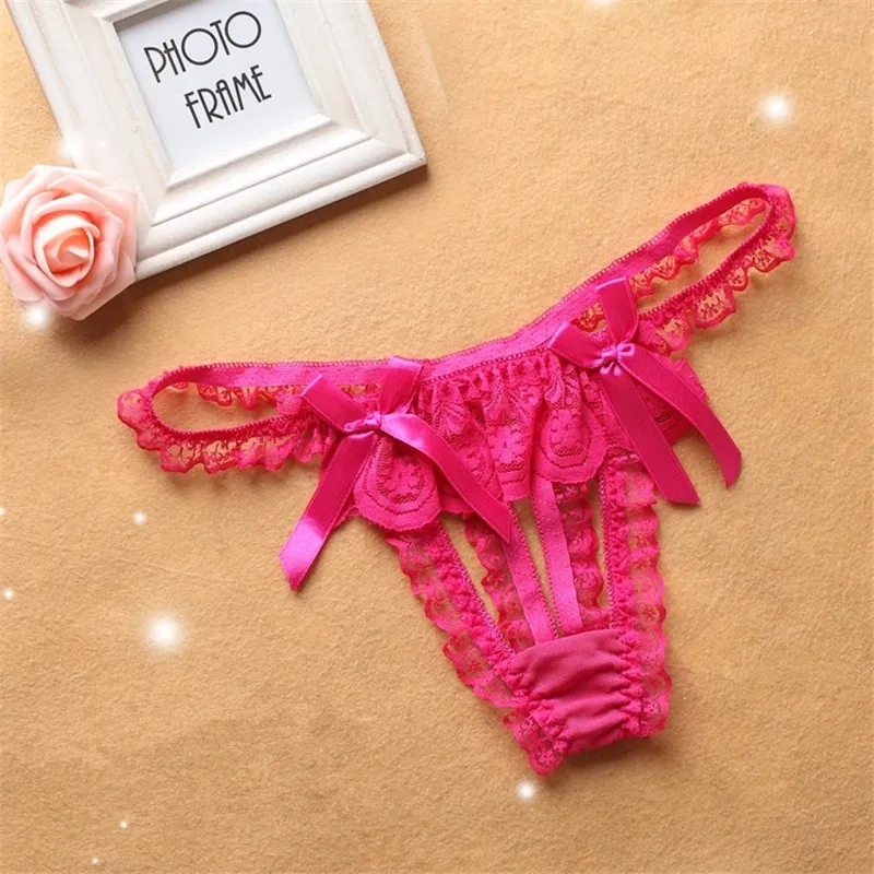 

1pcs Dual Side Hole Open Crotch Sexy Panties Women Underwear G String Thong Crotchless Panties Tanga Ropa Interior Mujer