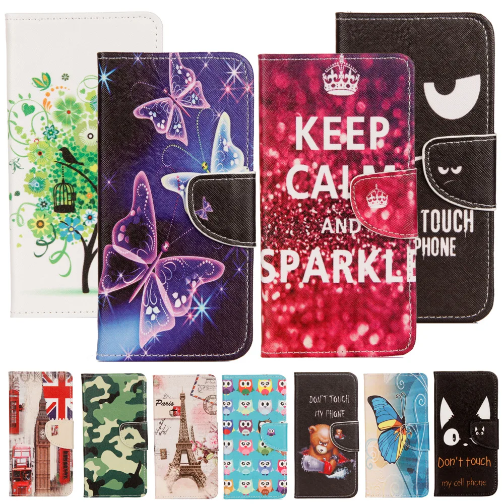 For Huawei P20 case painting bracket cover HuaweiP20 Phone Lovely pattern Case Coque Funda | Мобильные телефоны и