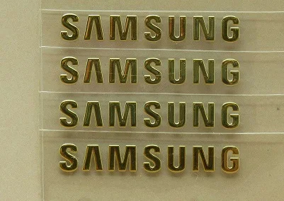 3,1X0,6 см 1 шт./лот золото samsung логотип металлическая паста samsung galaxy S3 s4 s5 металлические наклейки samsung логотип