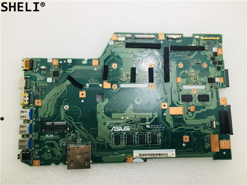 SHELI ل ASUS X751LD X751L K751L X751LN X751LJ اللوحة المحمول I5-4210U GT820M