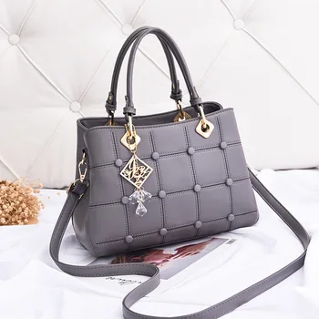

YINGPEI Women Bag Vintage Casual Tote Fashion Women Messenger Bags Top-Handle Shoulder Handbag Purse Wallet Leather 2018 New