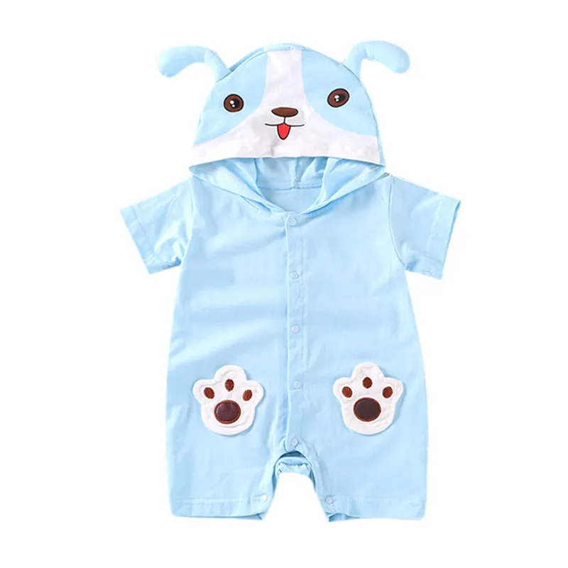 The new fashion cute design Newborn Baby Boy Girls Cartoon Infant Rompers Jumpsuit Outfits Clothes  (8)