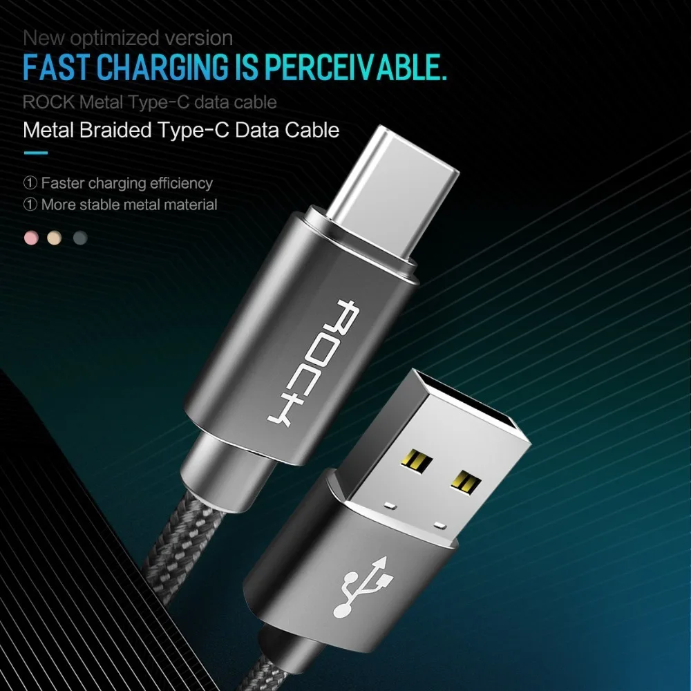 Кабель usb type-C для samsung S10 huawei, кабель для быстрой зарядки USB C, кабель для USB-C данных, шнур для зарядки Xiaomi Macbook type-C