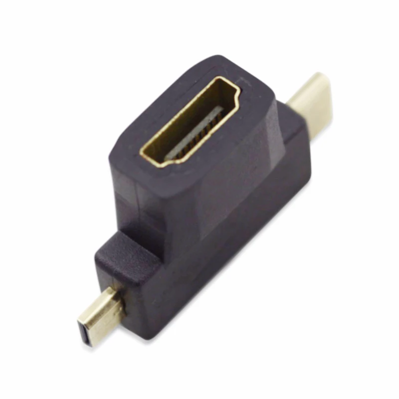2019 Горячая новинка Мультимедиа 3 в 1 HDMI Женский к мини мужской + микро Мужской