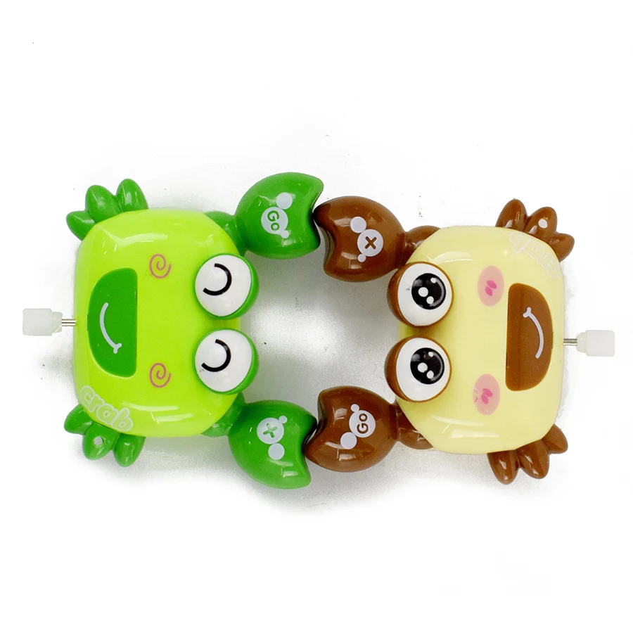 Cute Infant Cartoon Crab Wind Up Toy Clock work Animal Baby Bath Toys Newborn Crawling Educational Kids Classic Toy Cute Infant Cartoon Crab Wind Up Toy Clock work Animal Baby Bath Toys Newborn Crawling Educational Kids Classic Toy