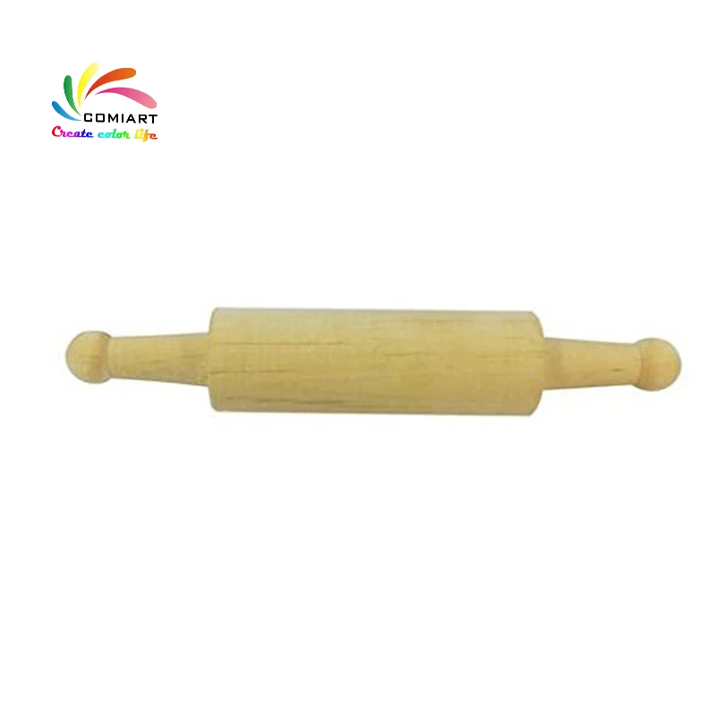 Wood Clay Roller Pottery Rolling Pin Modelling Tool Carving Craft Tools