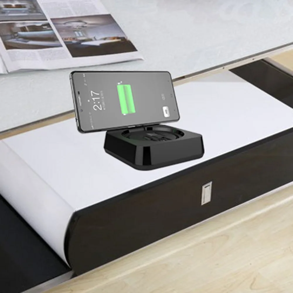 Wireless Charger With Cable Storage Built In - Wow Smart Tech