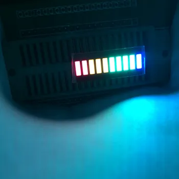 

50pcs LED Array 10 Segments LED Bar graph Matriz 10-Bargraph Display Bar-graph Red Green Yellow Blue Fixed Multicolor 1B4G3Y2R