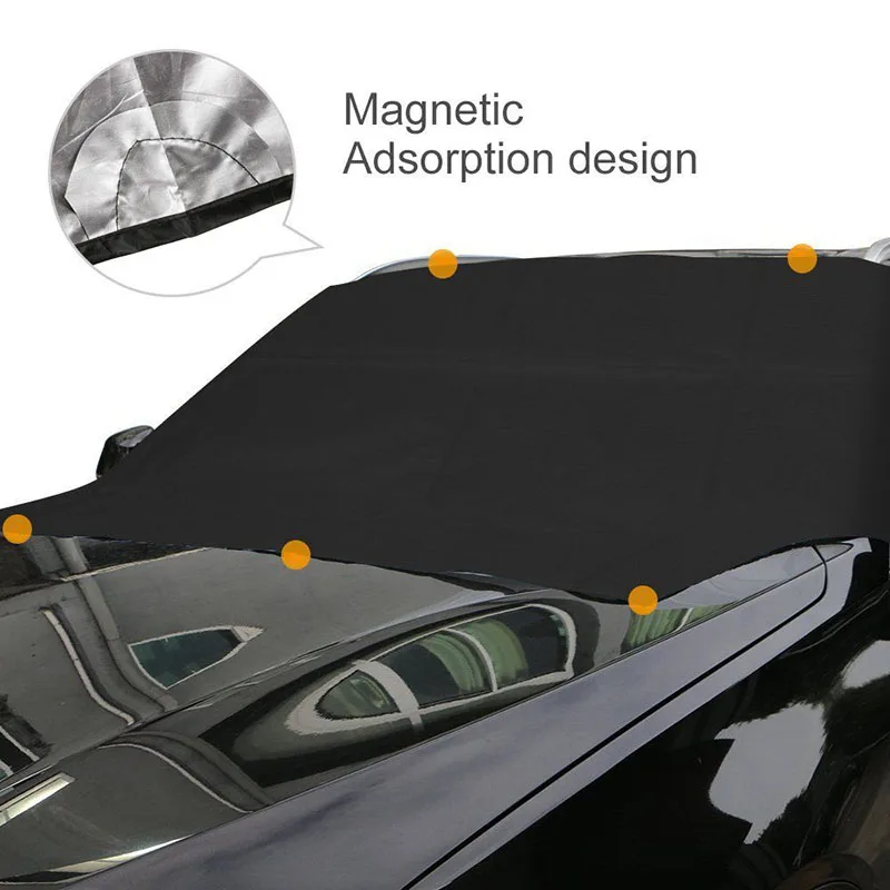 Авто Магнитный лобовое стекло крышка снега льда защита от мороза зимние сапоги до колена протектор Экран крышка XR657