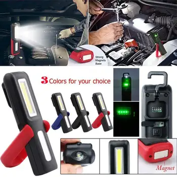 

DSHA USB charging inspection lamp with magnet COB working flashlight can support suspension strong light emergency light