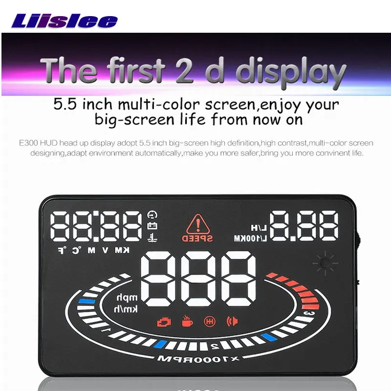 

Liislee Car HUD Head Up Display For BMW X5 / X6 E53 E70- Safe Driving Screen Projector Refkecting Windshield