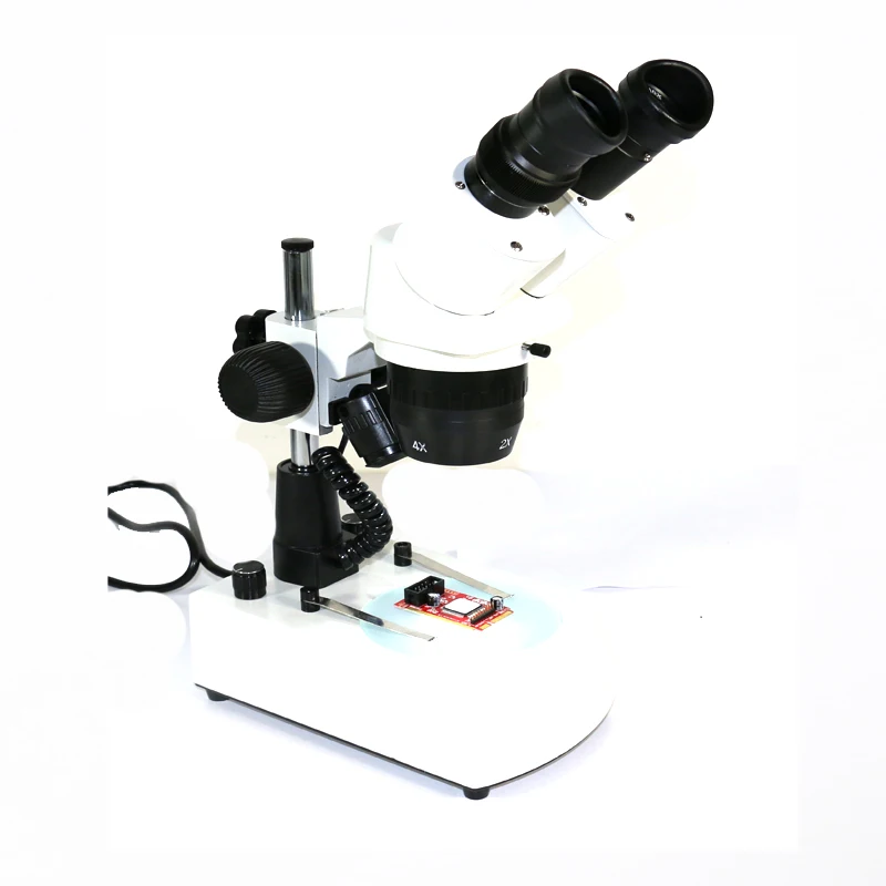 20x 40x Stereo binocular Microscope for Mobile Phone Repair with ring