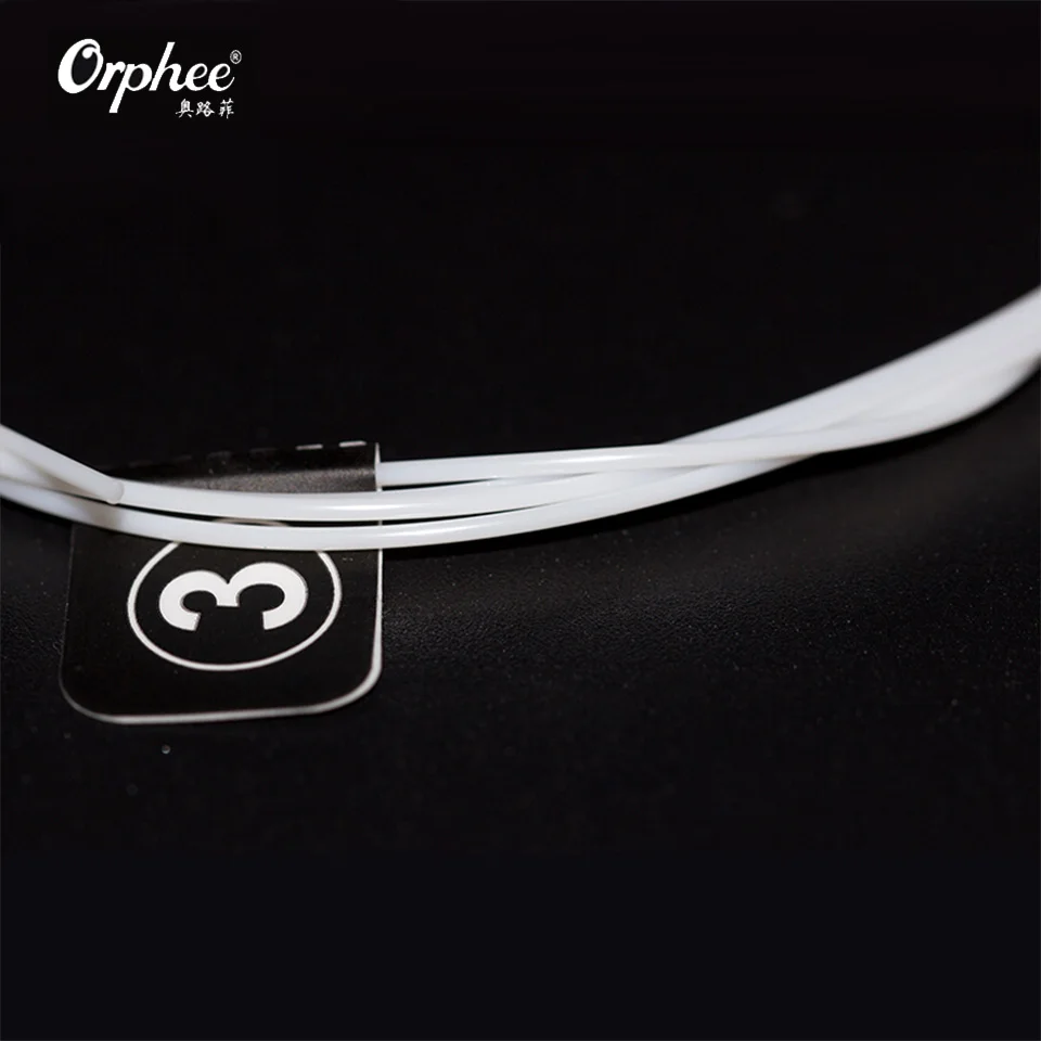 Orphee 1 Набор белых нейлоновых Струны для укулеле 1st 4 го Гавайского гитарного