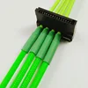Molex 4PIN to Sata connector adapter extension cable with multi color sleeving ► Photo 3/5