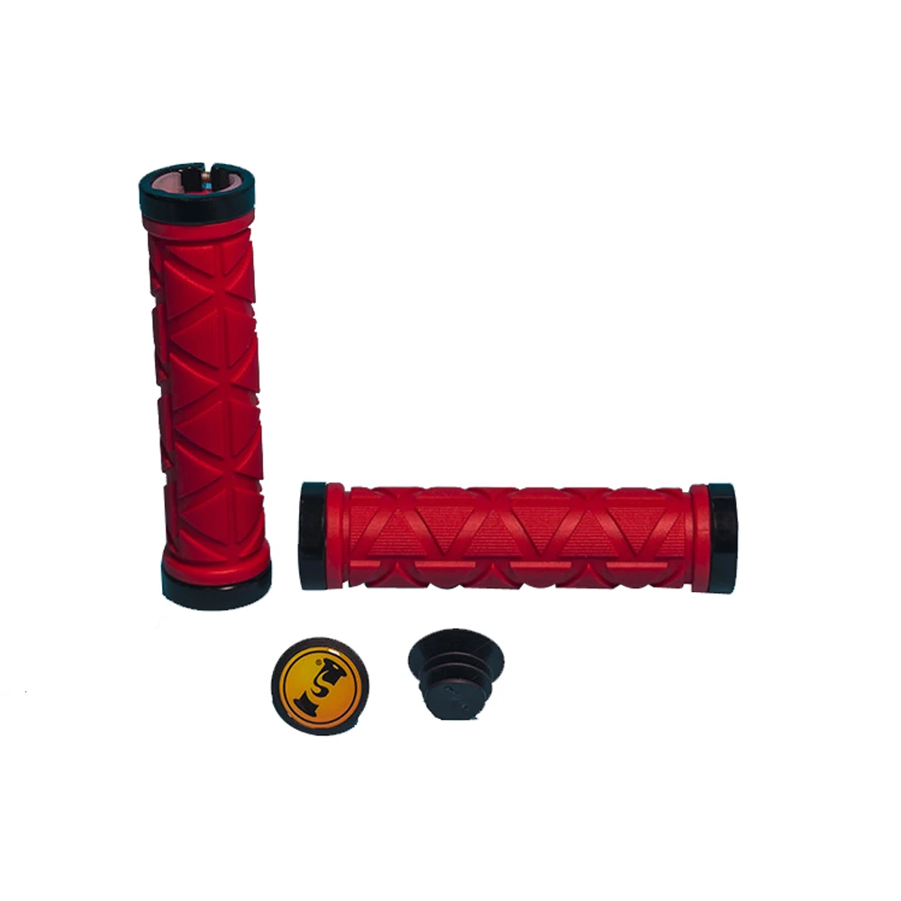 MTB Bike Handlebar Grip Road Bicycle Rubber Lockable Handlebar Grips