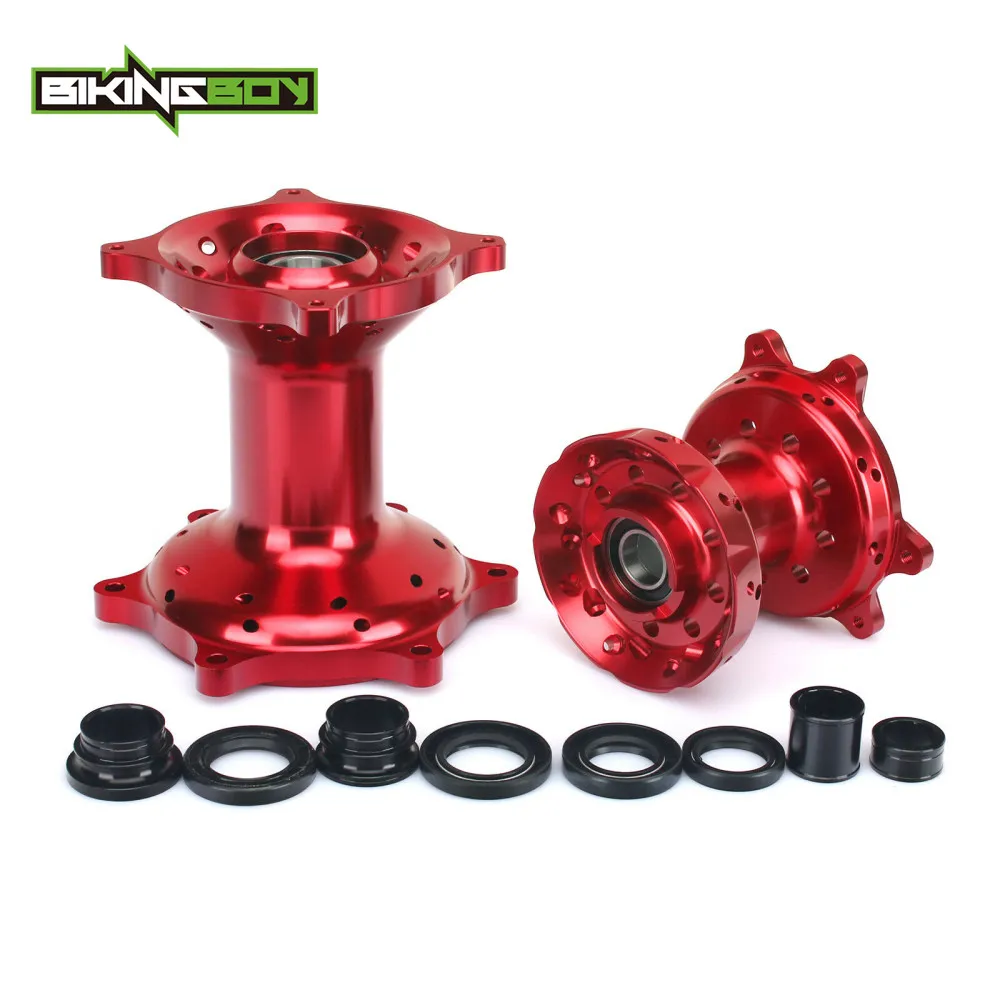 Ступица переднего и заднего колеса BIKINGBOY для Honda CRF250R 04-19 CRF450R 02-19 18 17 16 15 14 13 12 11 CRF 250