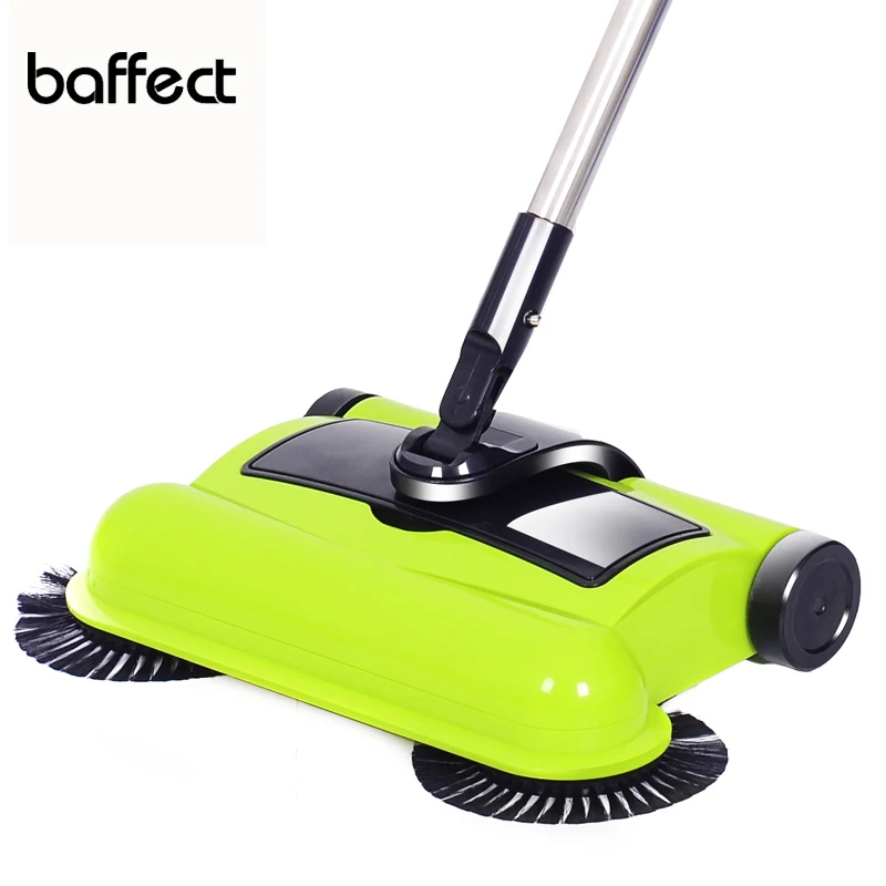 New Stainless Steel Sweeping Machine Push Type Magic Broom Dustpan