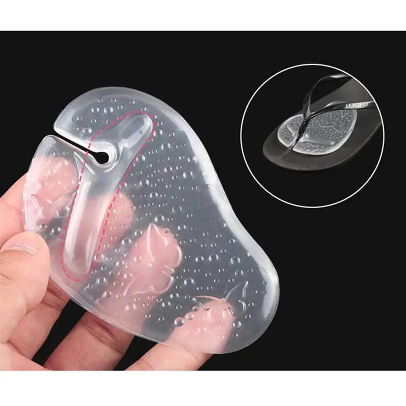 

GEL Flip-flops Forefoot Pads Butterfly Pattern Forefoot Pads Clip Foot Slippers Stickers Transparent Soft Shock Absorber Pads