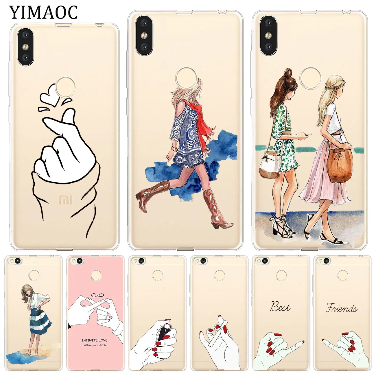 Чехол для Xiaomi Redmi K20 8A 7A 6A 5A 4A 4X S2 GO Note 8 7 6 5 Pro Plus 4|Бамперы| |