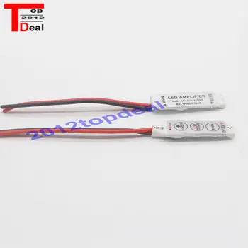 

1-20pcs Mini Controller Dimmer Amplifier 12V 6A For RGB 5050/3528 LED Light Strip