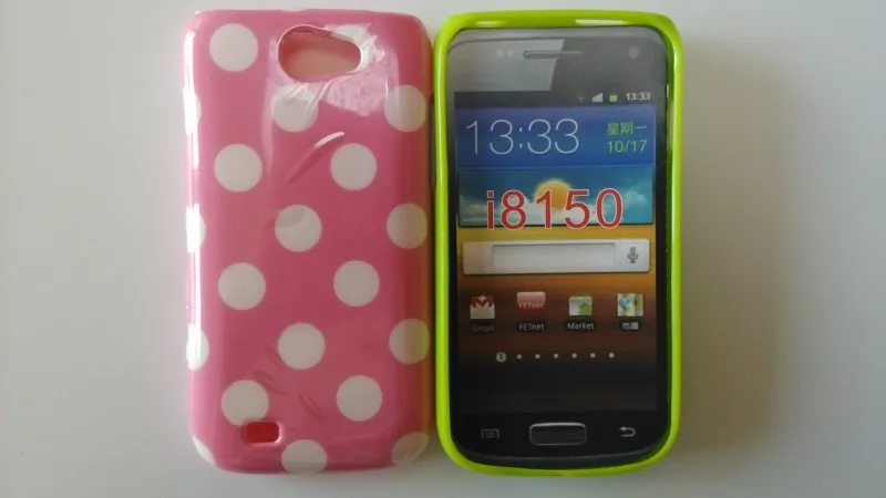 Samsung Galaxy W i8150 Polka Dots Case (6)