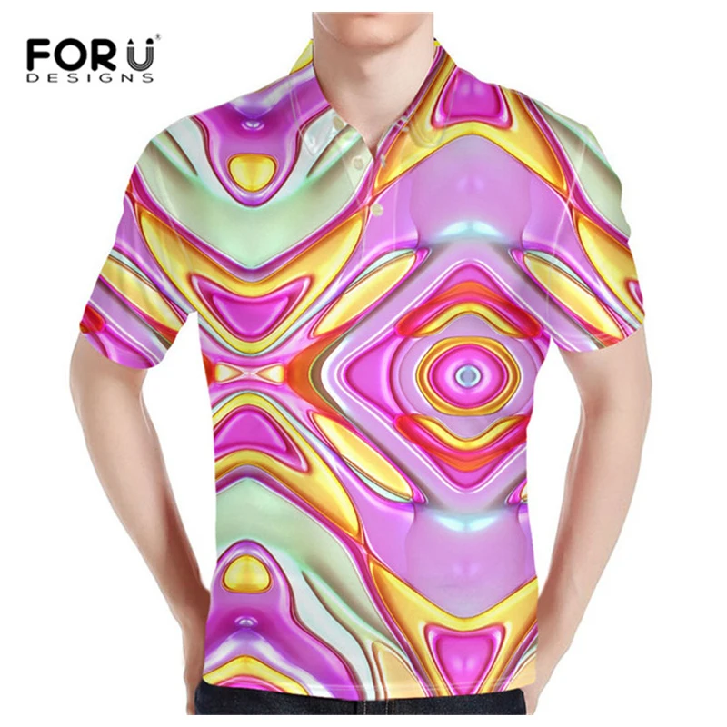 

FORUDESIGNS Super Fashion Men POLO Shirt bright-colored clothes Polo Homme Slim Fit Short-sleeve Male Camisa Polo Brand Clothing