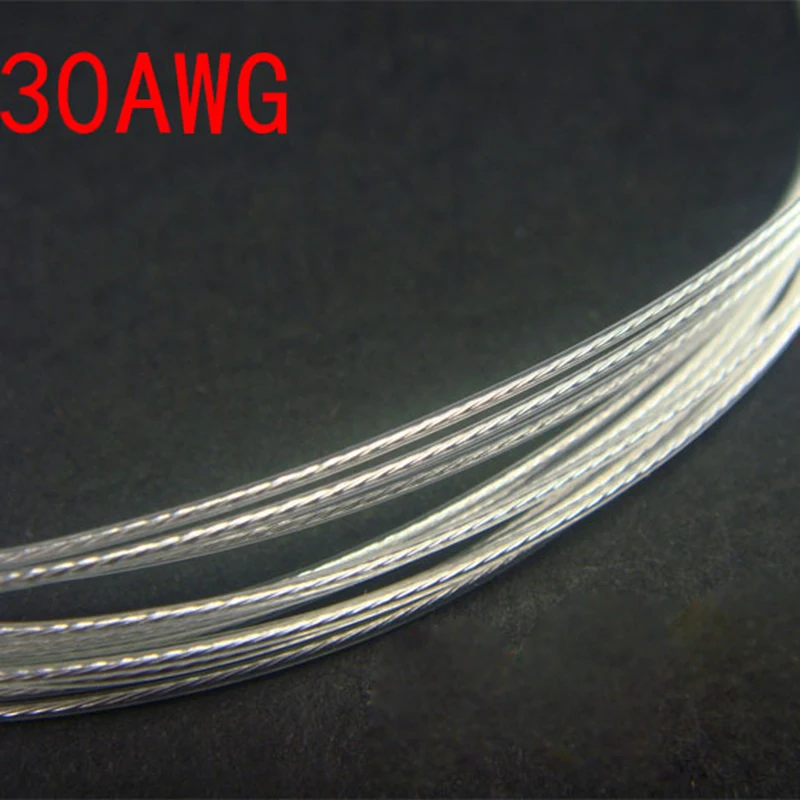 6 м кабель для наушников 4N 27AWG/30AWG для DIY Замена аудио кабель наушники ремонт гарнитура провода DIY наушники