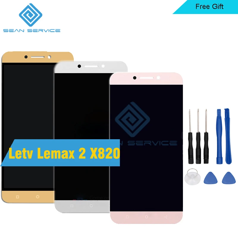 

For Letv Le max 2 X820 Original LCD Display and TP Touch Screen Digitizer Assembly lcds +Tools LeTV X820 2560X1440 FHD 5.7inch