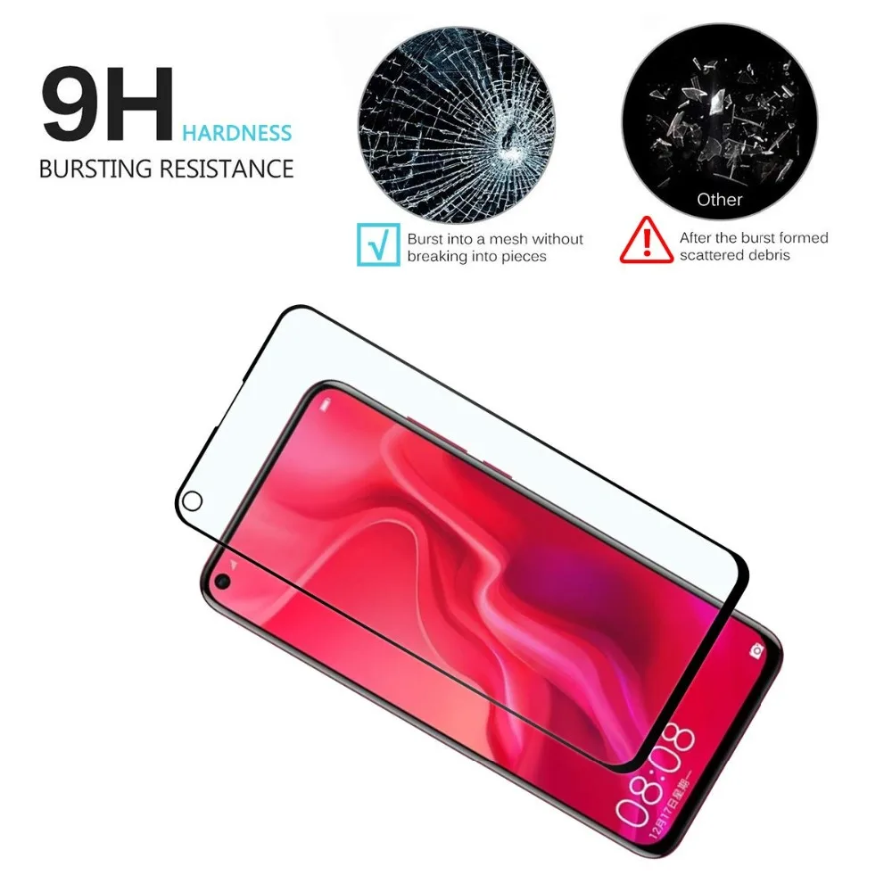 Защитное стекло 9H для HuaWei Nova 2s 2i 3 3i 3e 4 2 plus lite|Защитные стёкла и плёнки| |